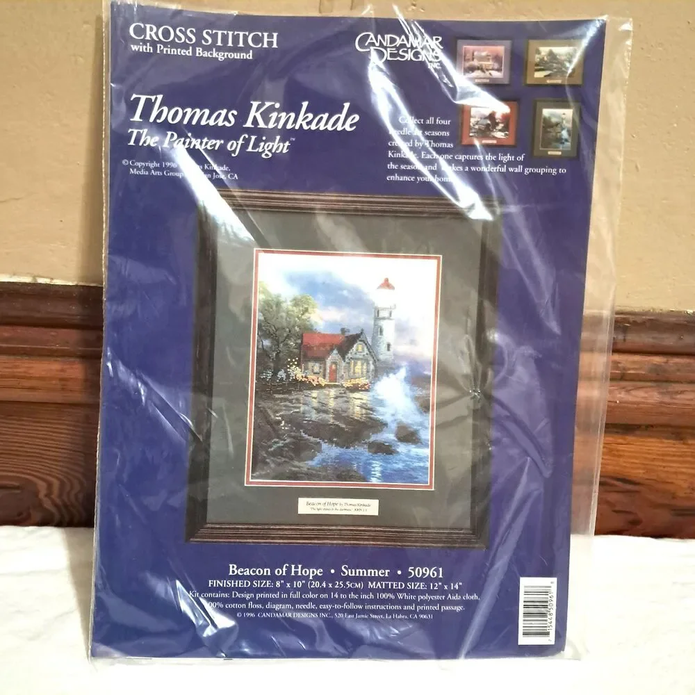Candamar Designs Thomas Kinkade Beacon of Hope Summer 50961 Cross Stitch Kit